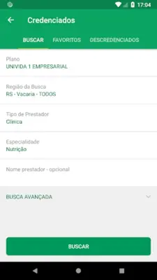 Unimed Alto da Serra android App screenshot 4